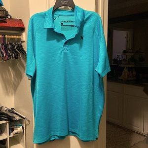 Mens Hurley short sleeve collar shirt